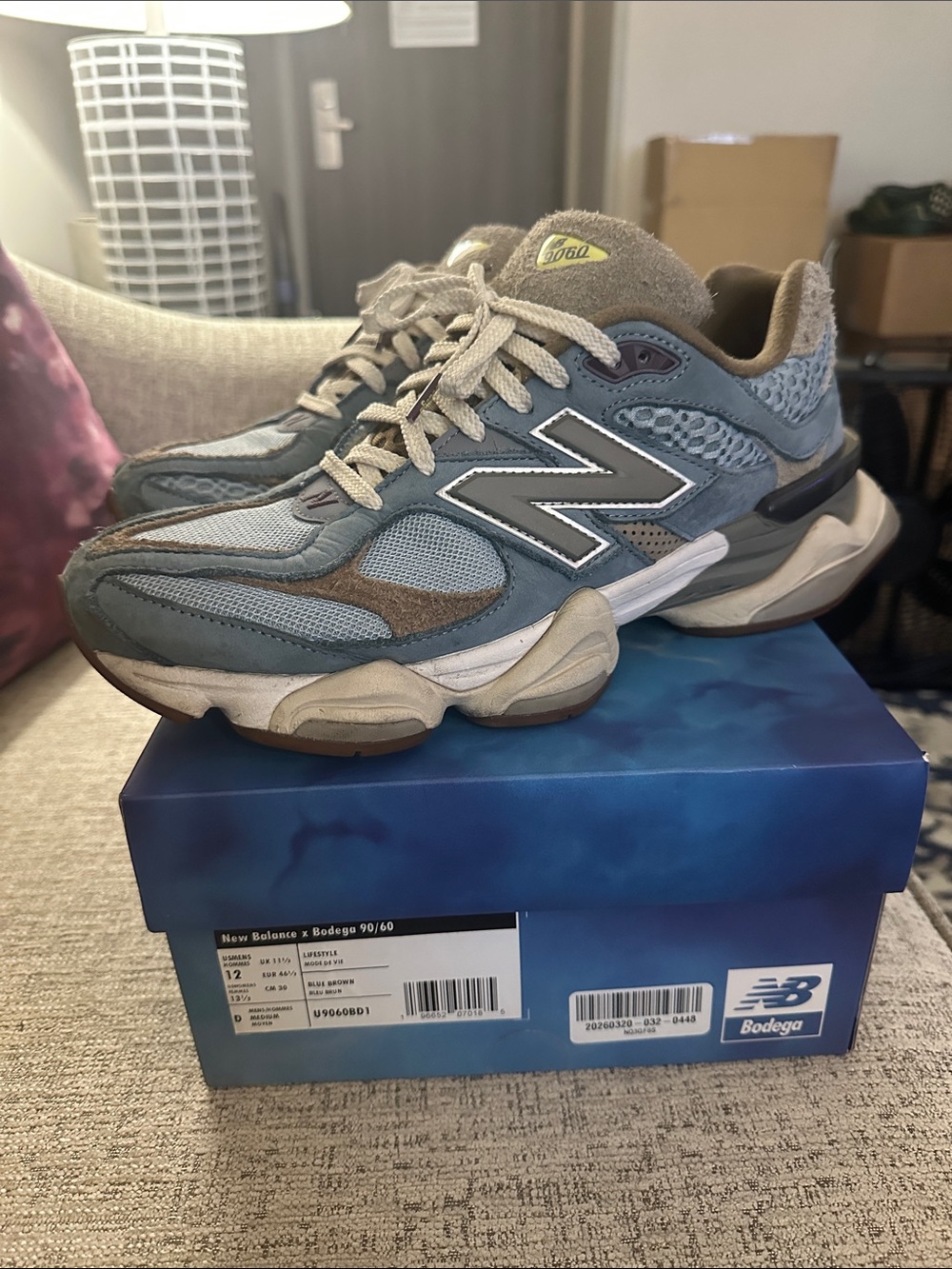 New Balance 9060 Bodega Age of Discovery Size 12